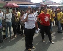 Servidores Públicos de Aracajú protestam contra reajuste de 
